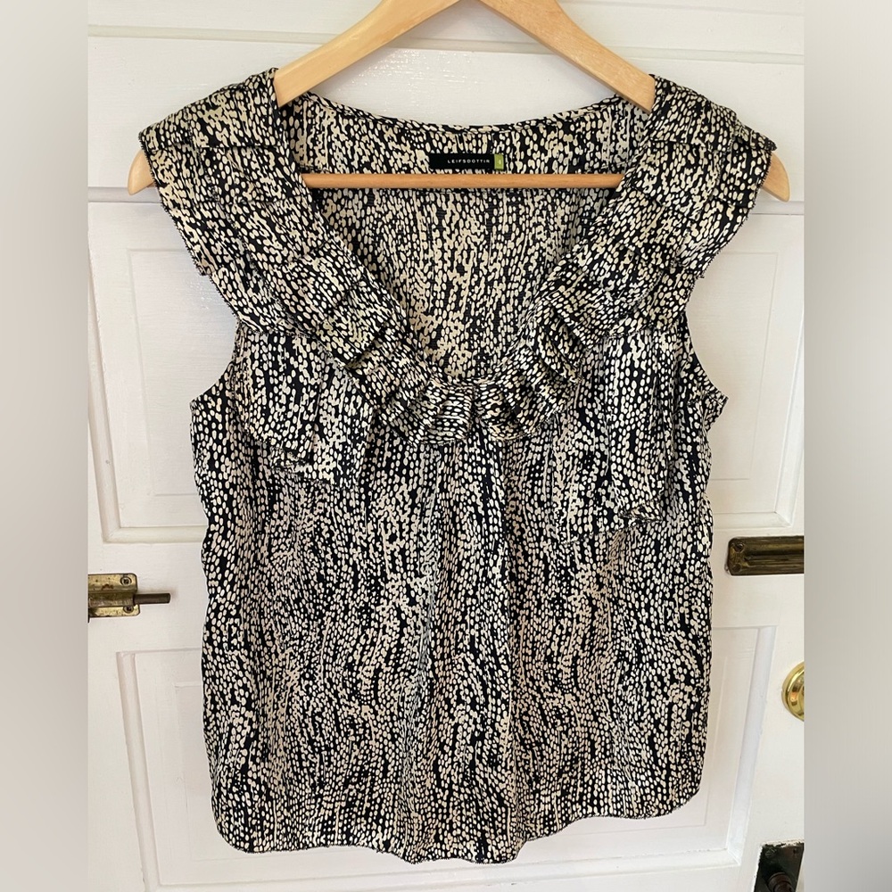 Anthropologie Leifsdottir silk blouse - 4